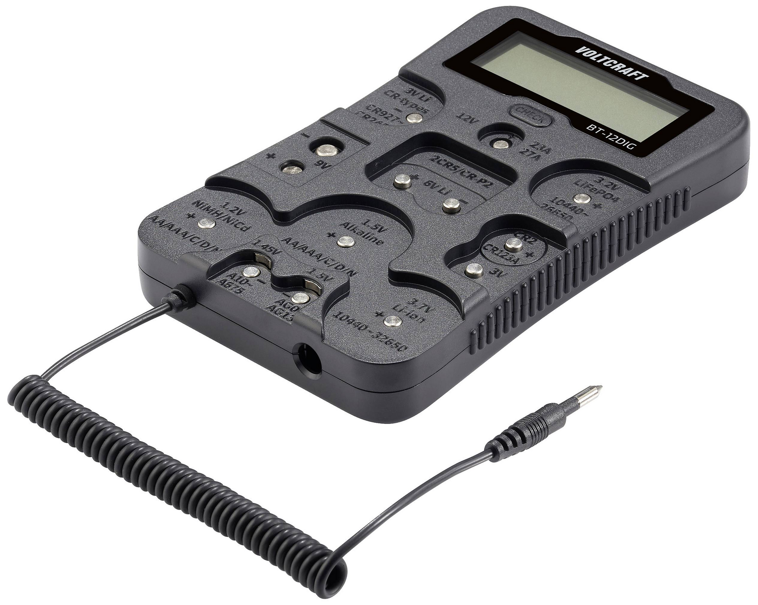 B-Ware Voltcraft Batterietester Bt 12 Dig Messbereich Messgerät Siehe Text/Foto - 4064161259307