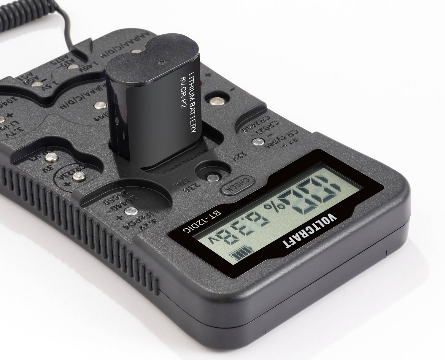 B-Ware Voltcraft Batterietester Bt 12 Dig Messbereich Messgerät Siehe Text/Foto - 4064161259307