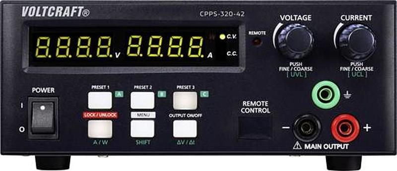 B-Ware Voltcraft Cpps 320 42 Labornetzgerät, Einstellbar 0.02   42 V/Dc 0.01   20 A 320 W - 4016138987089