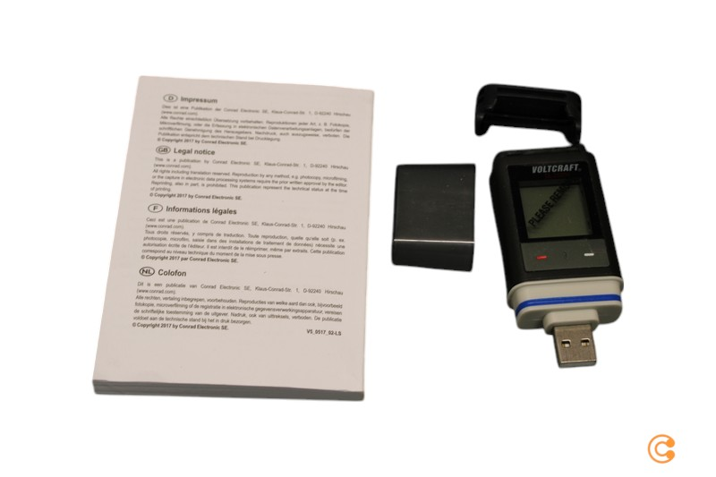 Voltcraft Dl 210 Th Temperatur Luftfeuchte Datenlogger  30 +60°C Siehe Text/Foto C-Ware - 4016139081281