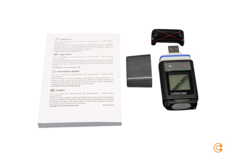 Voltcraft Dl 210 Th Temperatur Luftfeuchte Datenlogger  30 +60°C Siehe Text/Foto C-Ware - 4016139081281