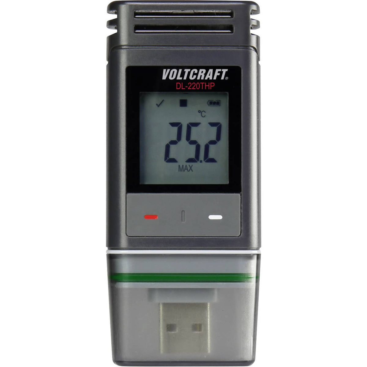 Voltcraft DL-220THP Multifunktioneller Datenlogger -30 bis +60 °C PDF Funkt71 - 4016139081298