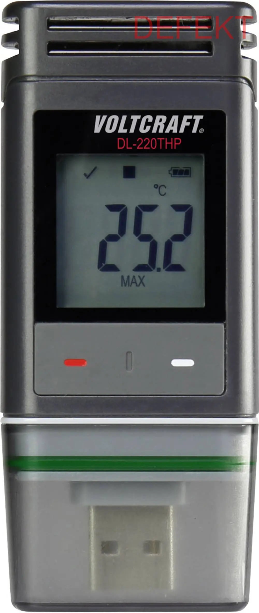 D-Ware Voltcraft Dl 220 Thp Multifunktioneller Datenlogger  30 Bis +60 °C Pdf Defektware - 4016139081298