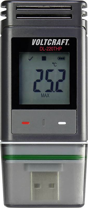 Voltcraft Dl 220 Thp Multifunktioneller Datenlogger  30 Bis +60 °C Pdf Funktion B-Ware - 4016139081298