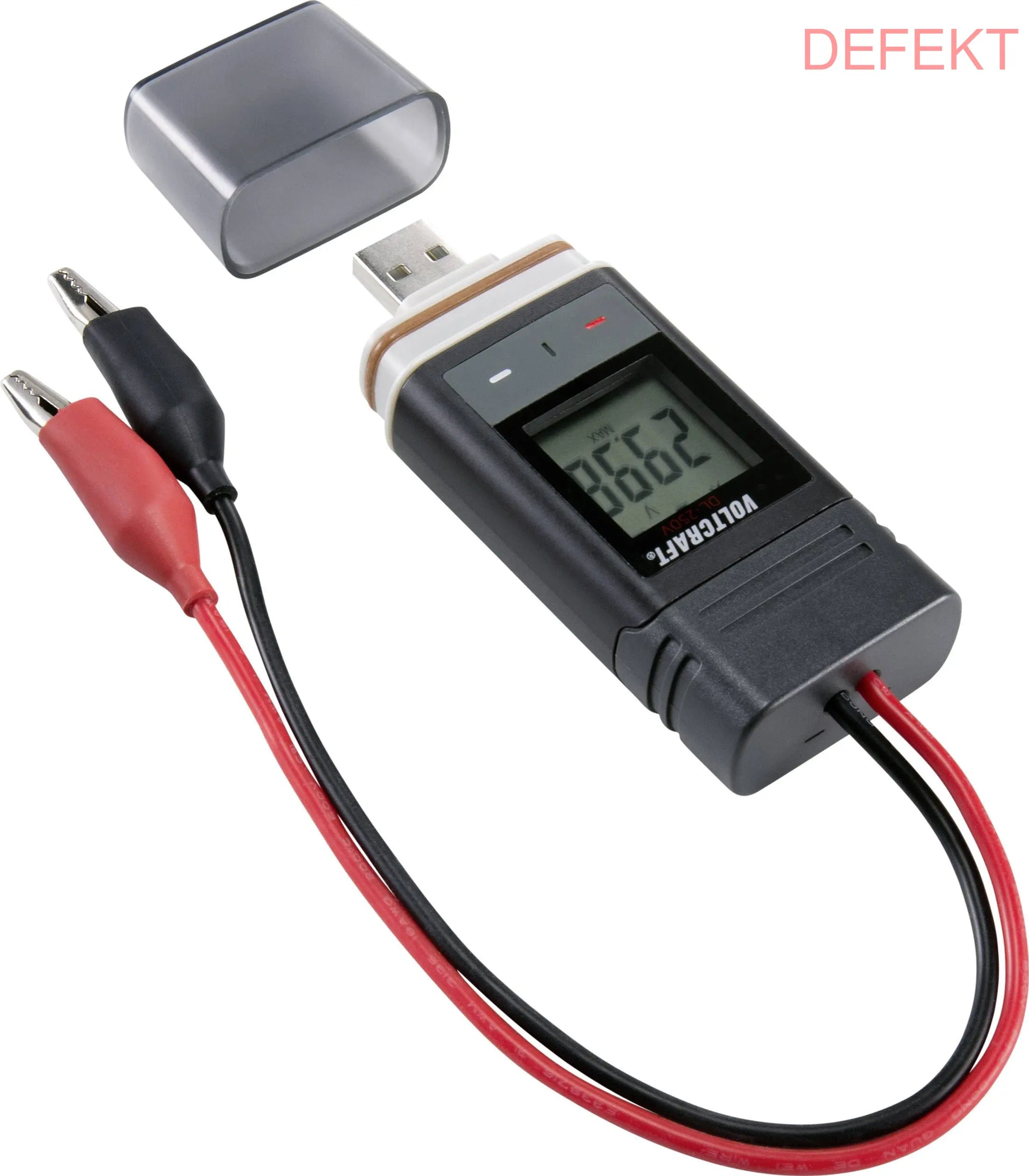 D-Ware Voltcraft Dl 250 V Spannungs Datenlogger Umwelt Messgeräte Datenlogger Defektware - 4064161001807
