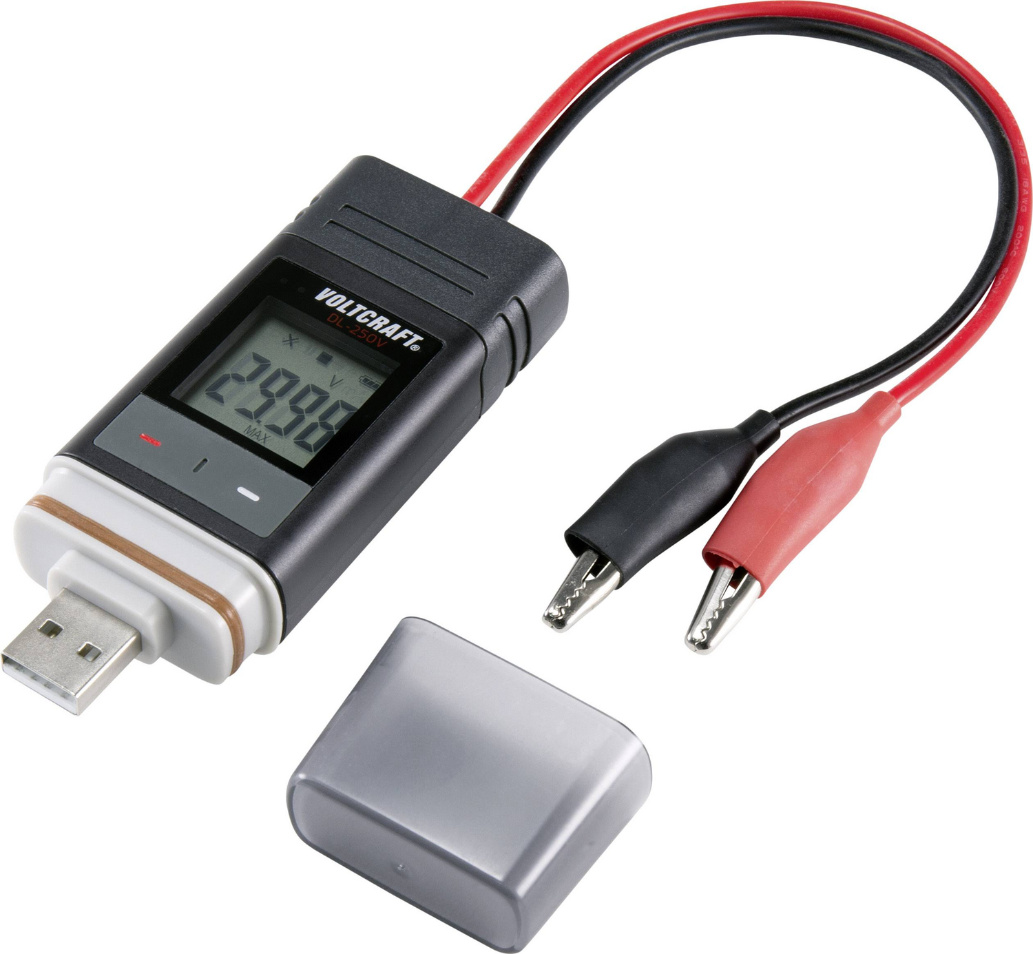 B-Ware Voltcraft Dl 250 V Spannungs Datenlogger Umwelt Messgeräte Datenlogger Batterie   - 4064161001807