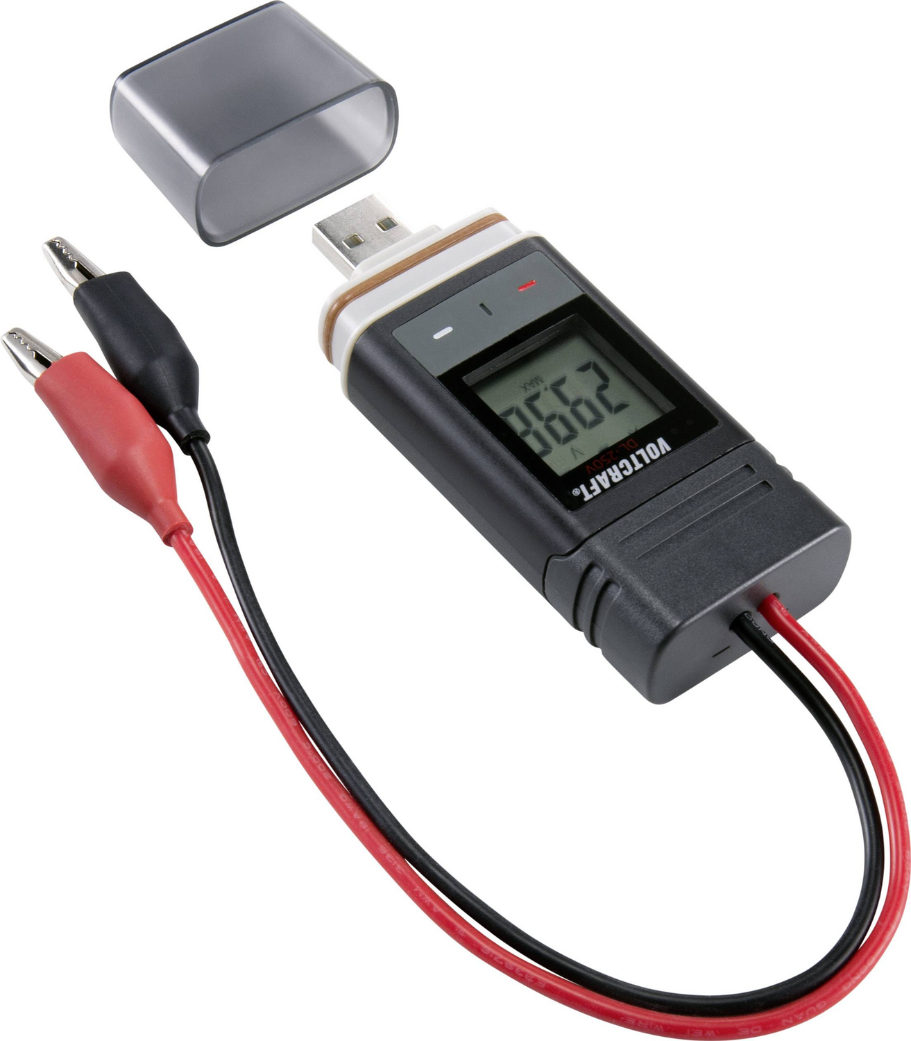 B-Ware Voltcraft Dl 250 V Spannungs Datenlogger Umwelt Messgeräte Datenlogger Batterie   - 4064161001807
