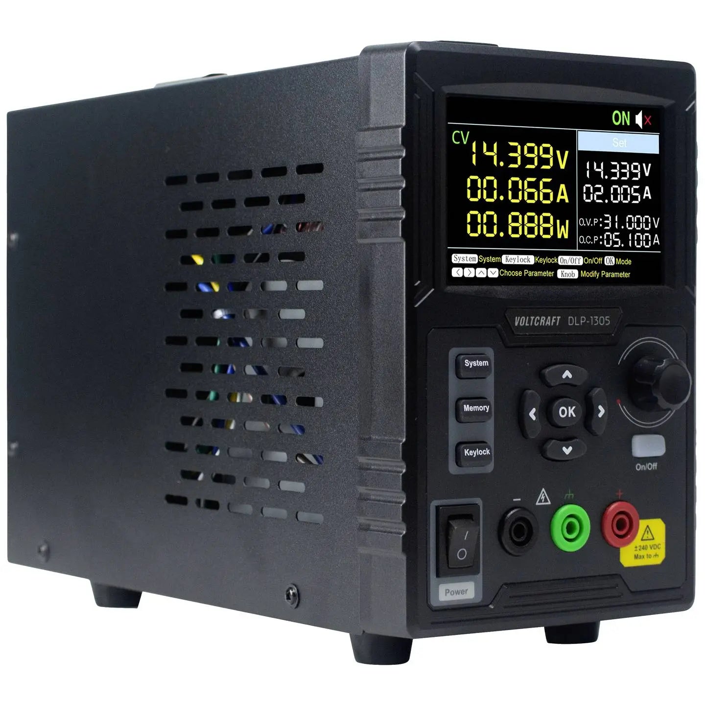 B-Ware Voltcraft Labornetzteil Netzgerät Dlp 1305 Stromversorgung Usb Kabel Sicherung - 4064161230412