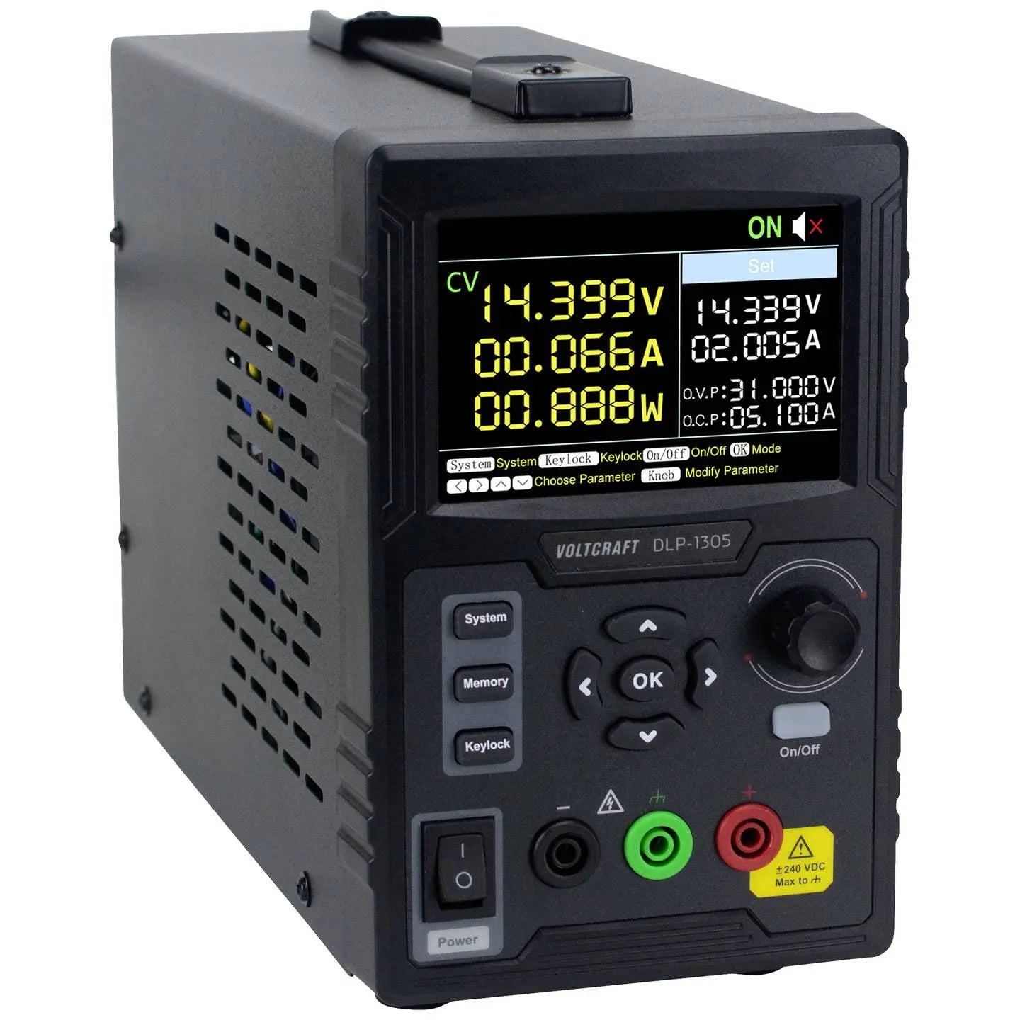 B-Ware Voltcraft Labornetzteil Netzgerät Dlp 1305 Stromversorgung Usb Kabel Sicherung - 4064161230412