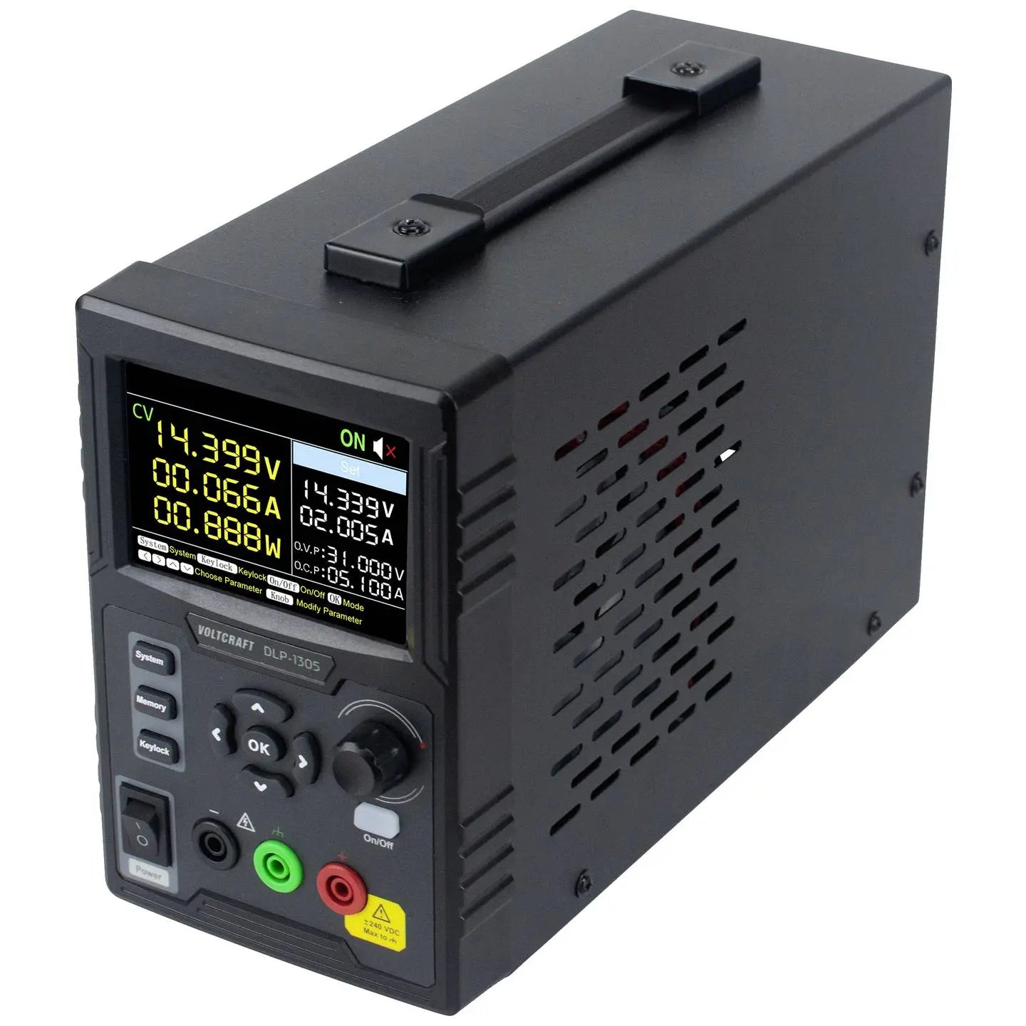 B-Ware Voltcraft Labornetzteil Netzgerät Dlp 1305 Stromversorgung Usb Kabel Sicherung - 4064161230412