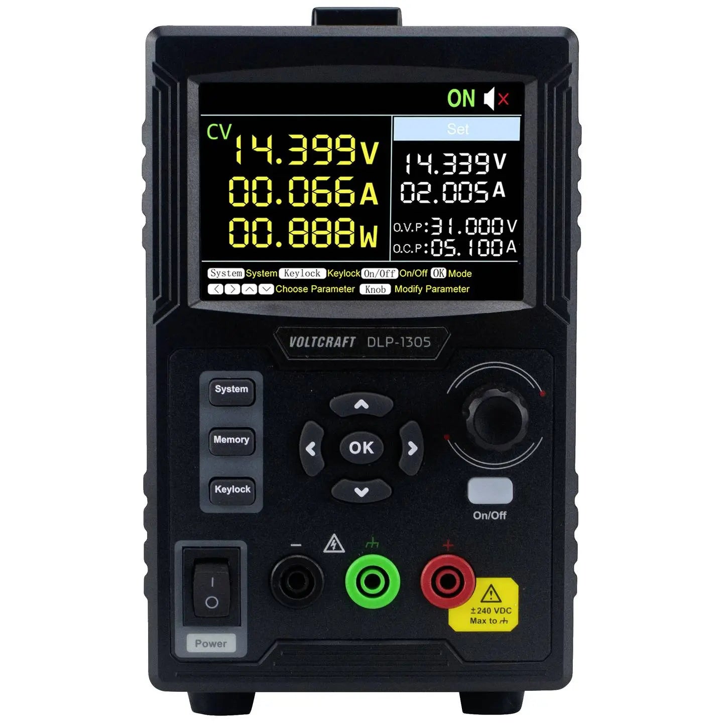 B-Ware Voltcraft Labornetzteil Netzgerät Dlp 1305 Stromversorgung Usb Kabel Sicherung - 4064161230412