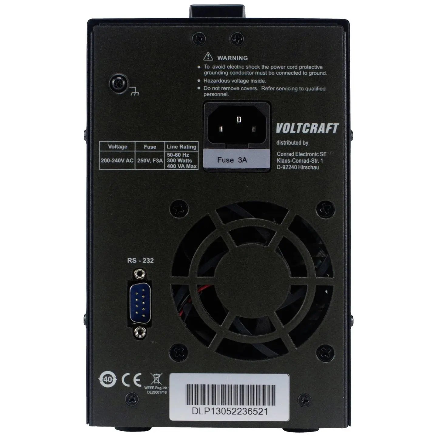 B-Ware Voltcraft Labornetzteil Netzgerät Dlp 1305 Stromversorgung Usb Kabel Sicherung - 4064161230412