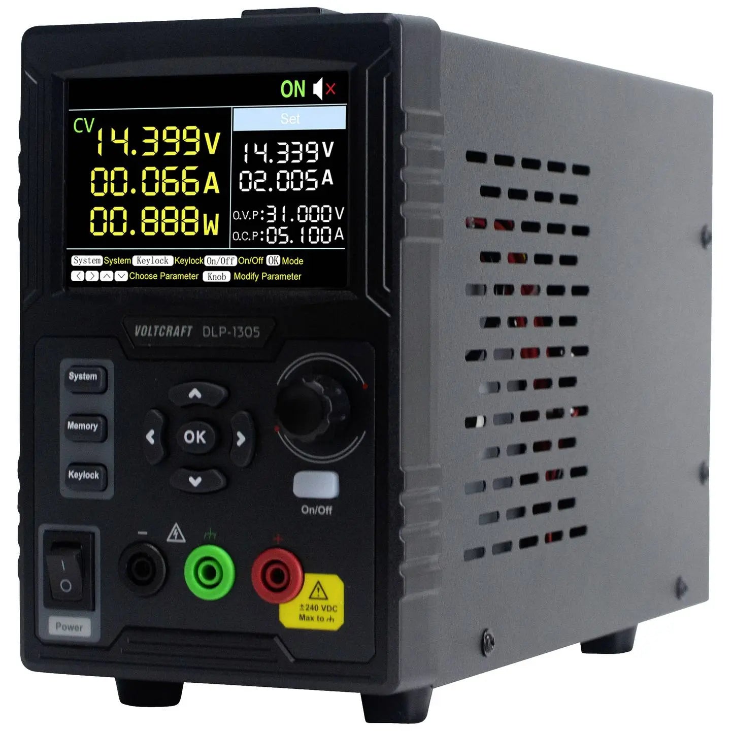B-Ware Voltcraft Labornetzteil Netzgerät Dlp 1305 Stromversorgung Usb Kabel Sicherung - 4064161230412