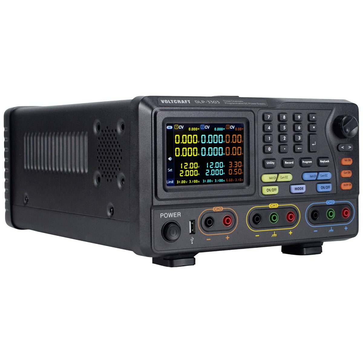 VOLTCRAFT DLP-3303 Labornetzgerät einstellbar Labornetzteil Netzgeräte Netzteil - 4064161230382