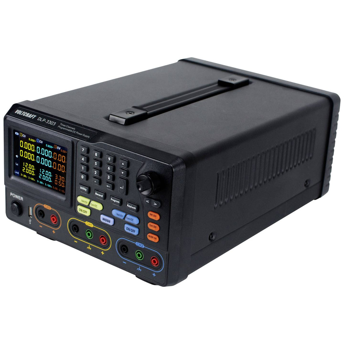 VOLTCRAFT DLP-3303 Labornetzgerät einstellbar Labornetzteil Netzgeräte Netzteil - 4064161230382