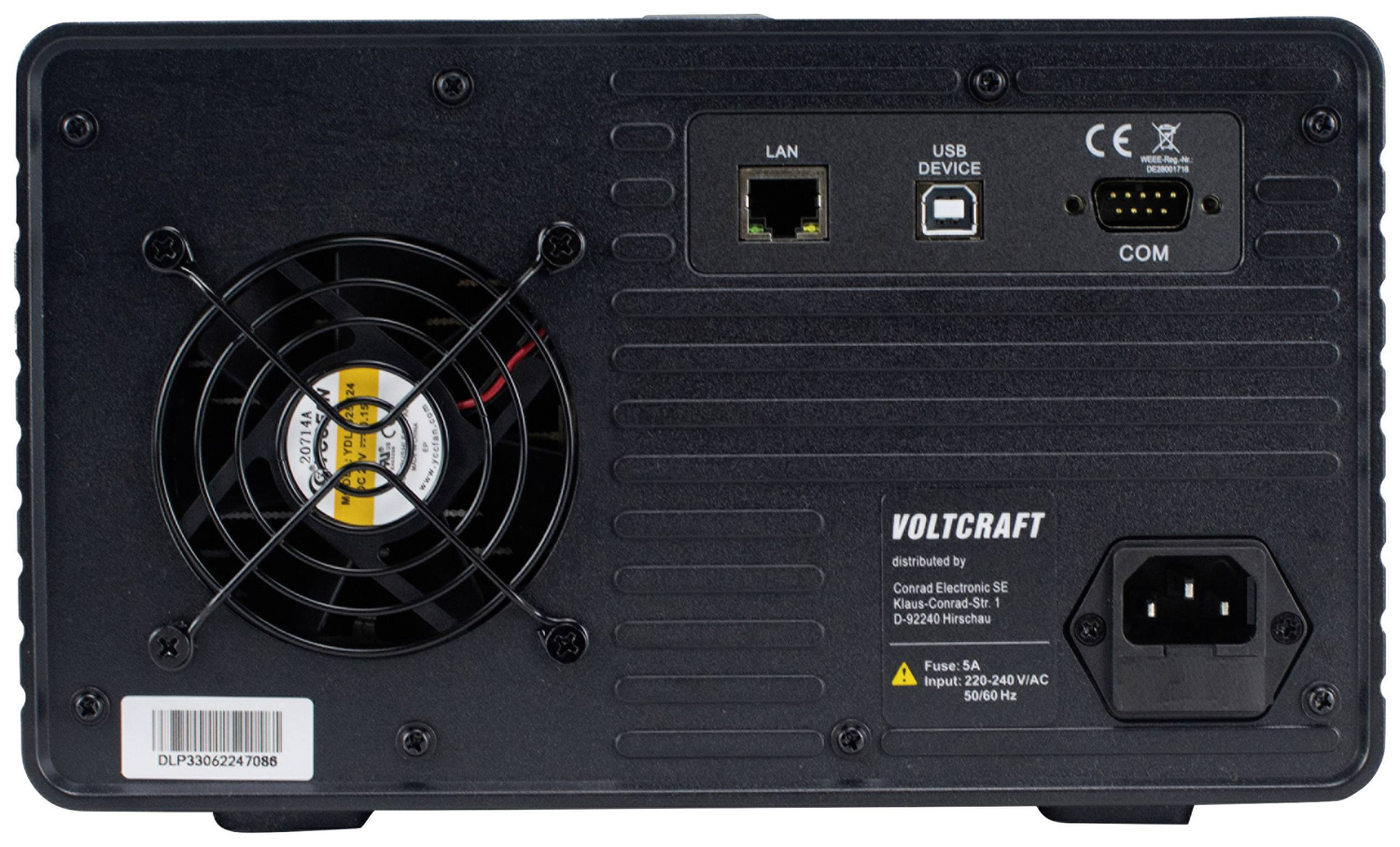 B-Ware Voltcraft Dlp 3306 Labornetzgerät Einstellbar 0   30 V 0   6 A 378 W Netzteil526 - 4064161230399