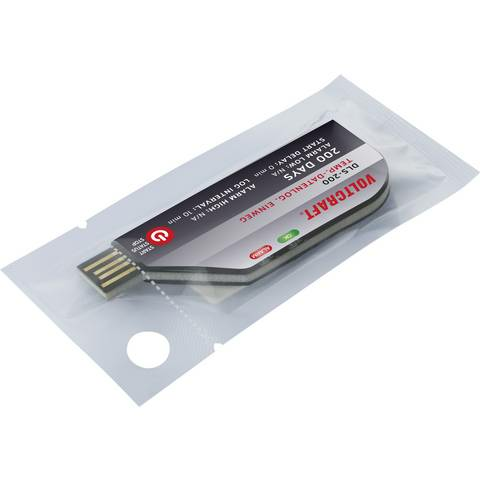 B-Ware Voltcraft Dls 200 Temperatur Datenlogger Logger Messgröße  30 Bis 70 °C 2 Stück - 4064161158211