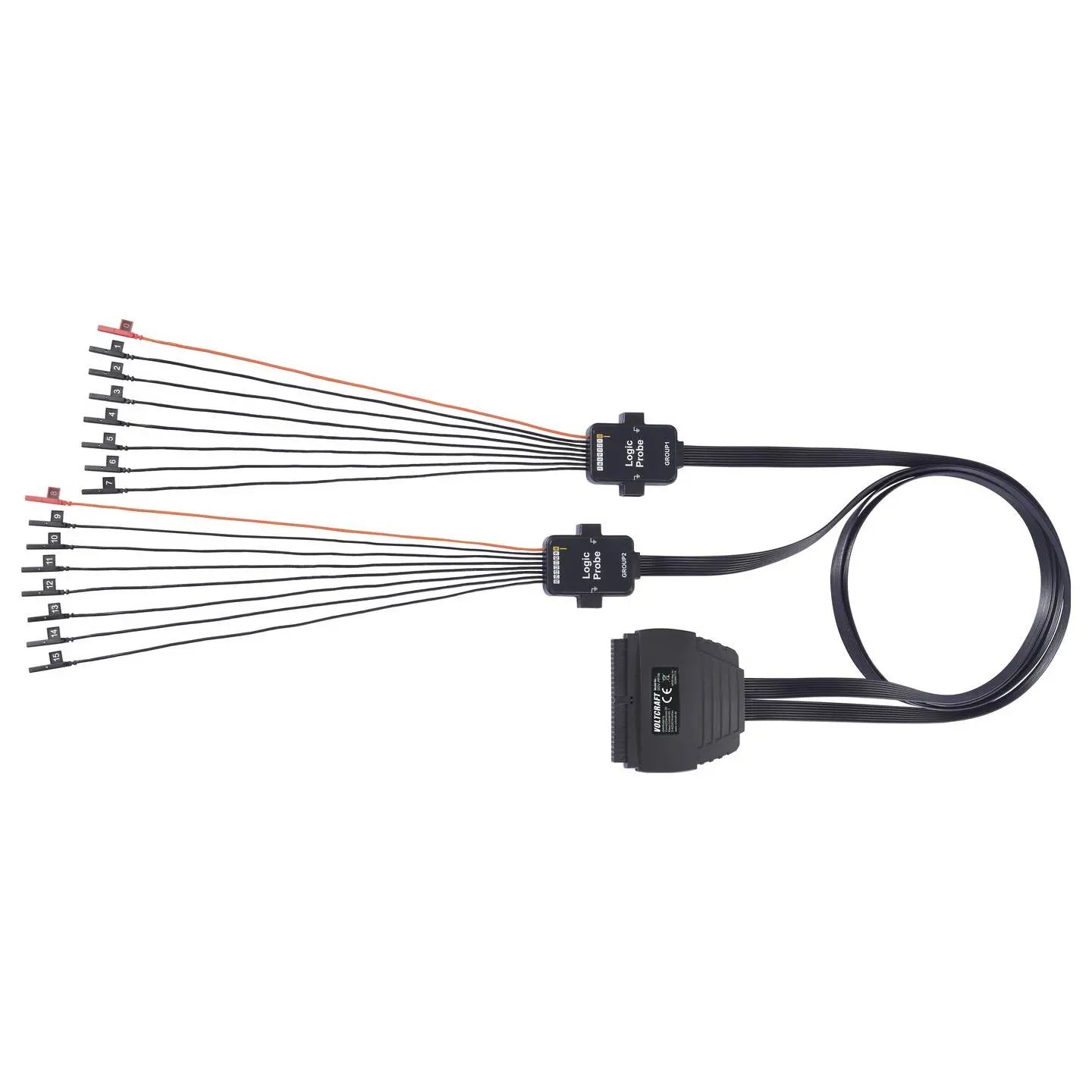 B-Ware Voltcraft Tastkopf Set Logik Analyzer Kabel Dov Pp116 Oszilloskop Zubehör - 4064161476421