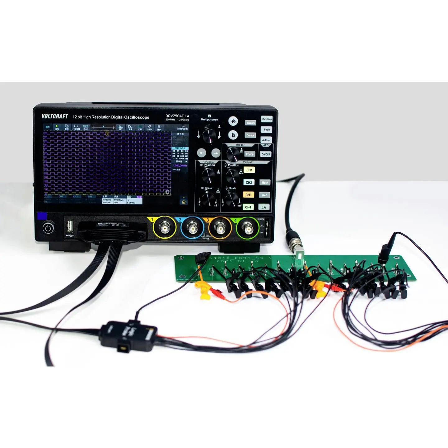 B-Ware Voltcraft Tastkopf Set Logik Analyzer Kabel Dov Pp116 Oszilloskop Zubehör - 4064161476421