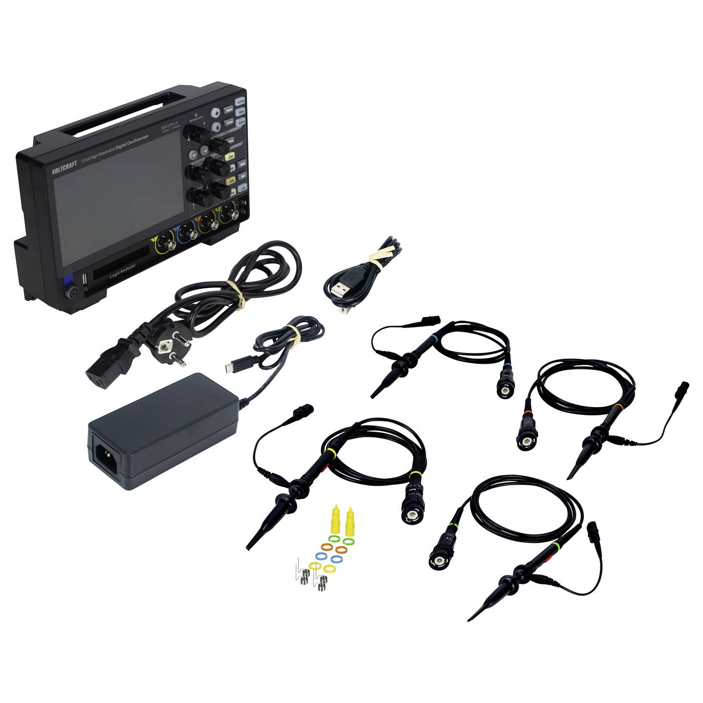 B-Ware Voltcraft Dov1254 La Digitaloszilloskop Messgerät Oszilloskop 125 M Hz 4 Kanal - 4064161397153