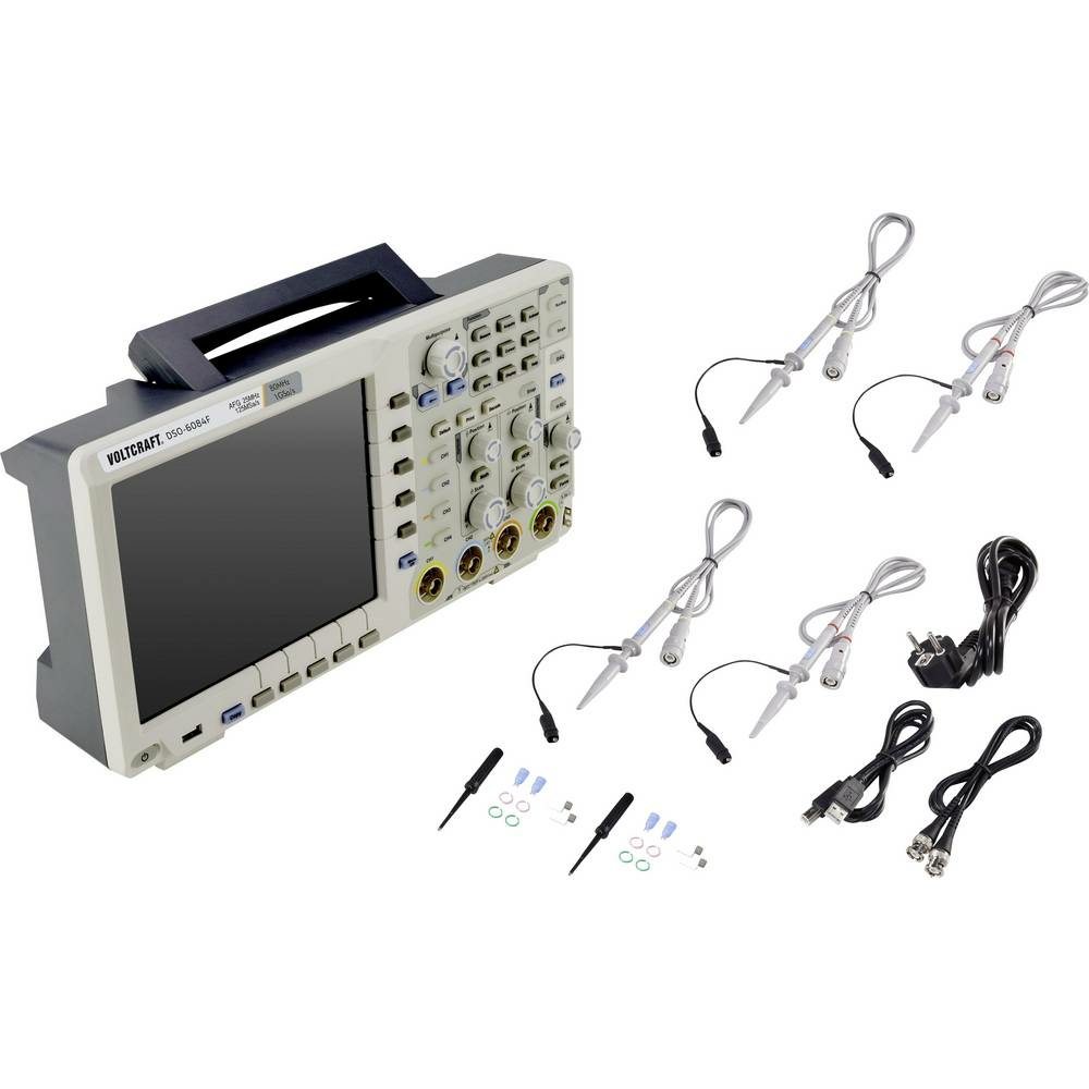 B-Ware Voltcraft Dso 6084 F Digital Oszilloskop Funktionsgerät Elektrogerät Elektronik  - 4053199535583