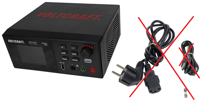 B-Ware Voltcraft Dsp 6010 Labornetzgerät Einstellbar 300 W Usb Siehe Text/Foto - 4064161191218