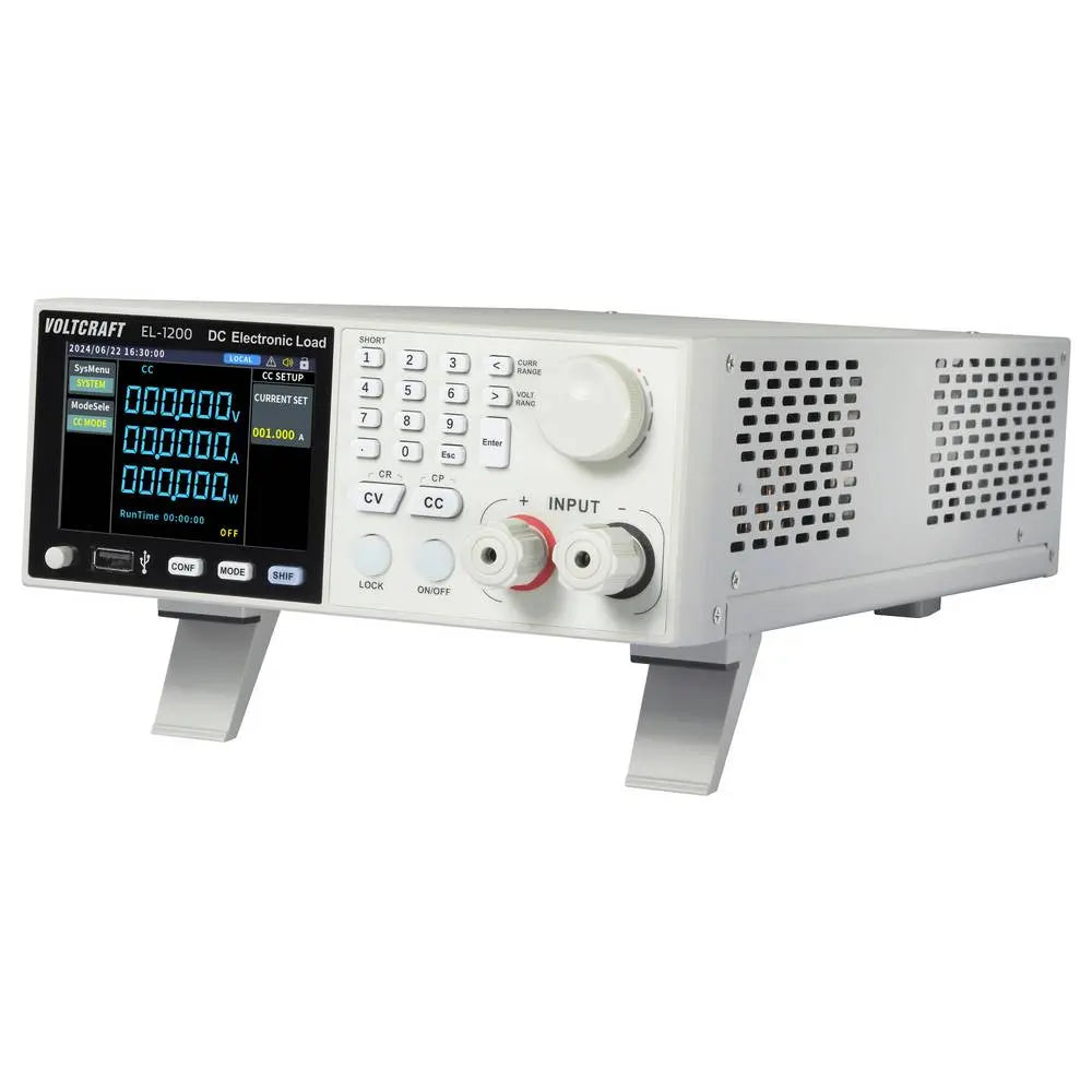 B-Ware Voltcraft Elektronische Last Prüfgerät Stromsenke El1200 Usb Rs232 Netzkabel - 4064161397931