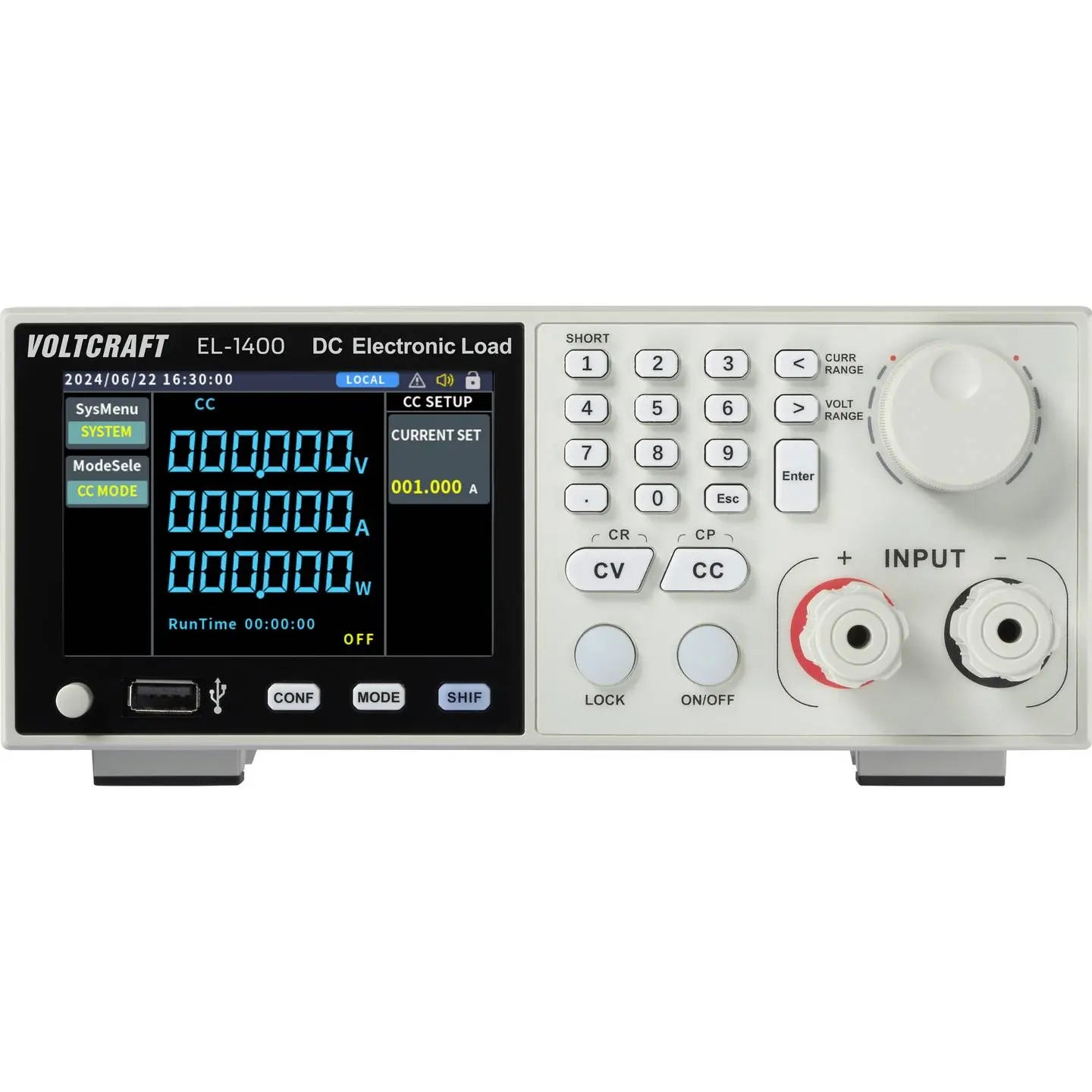 B-Ware Voltcraft El 1400 Elektronisch Lastprüfgerät Dc Last 400 W Usb Rs232 Display974