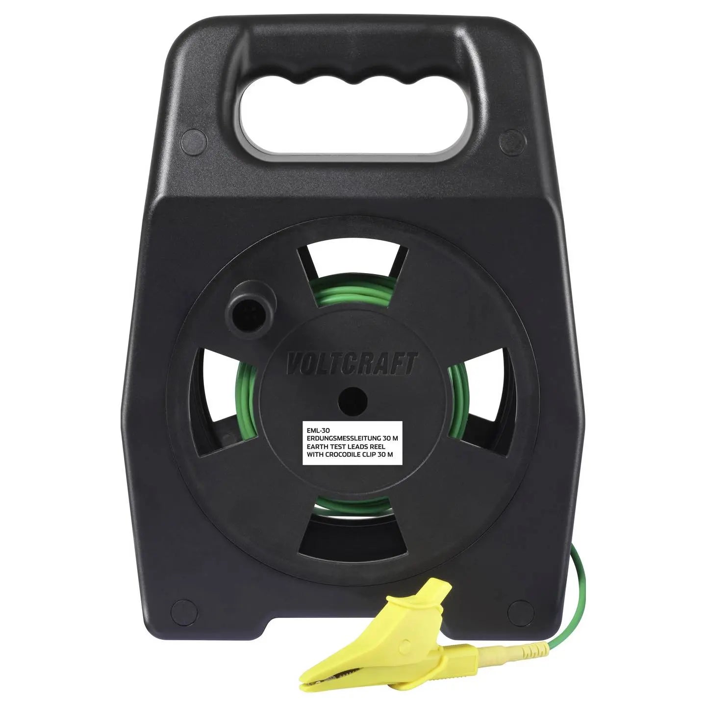B-Ware Voltcraft Erdungsmessleitung Massekabel Eml 30 Grün Spindel Krokodilklemme - 4064161490977