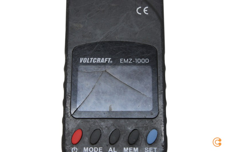 B-Ware Voltcraft Emz 1000 Erdungsmessgerät Zange Widerstandsmessgerät Siehe Text/Foto