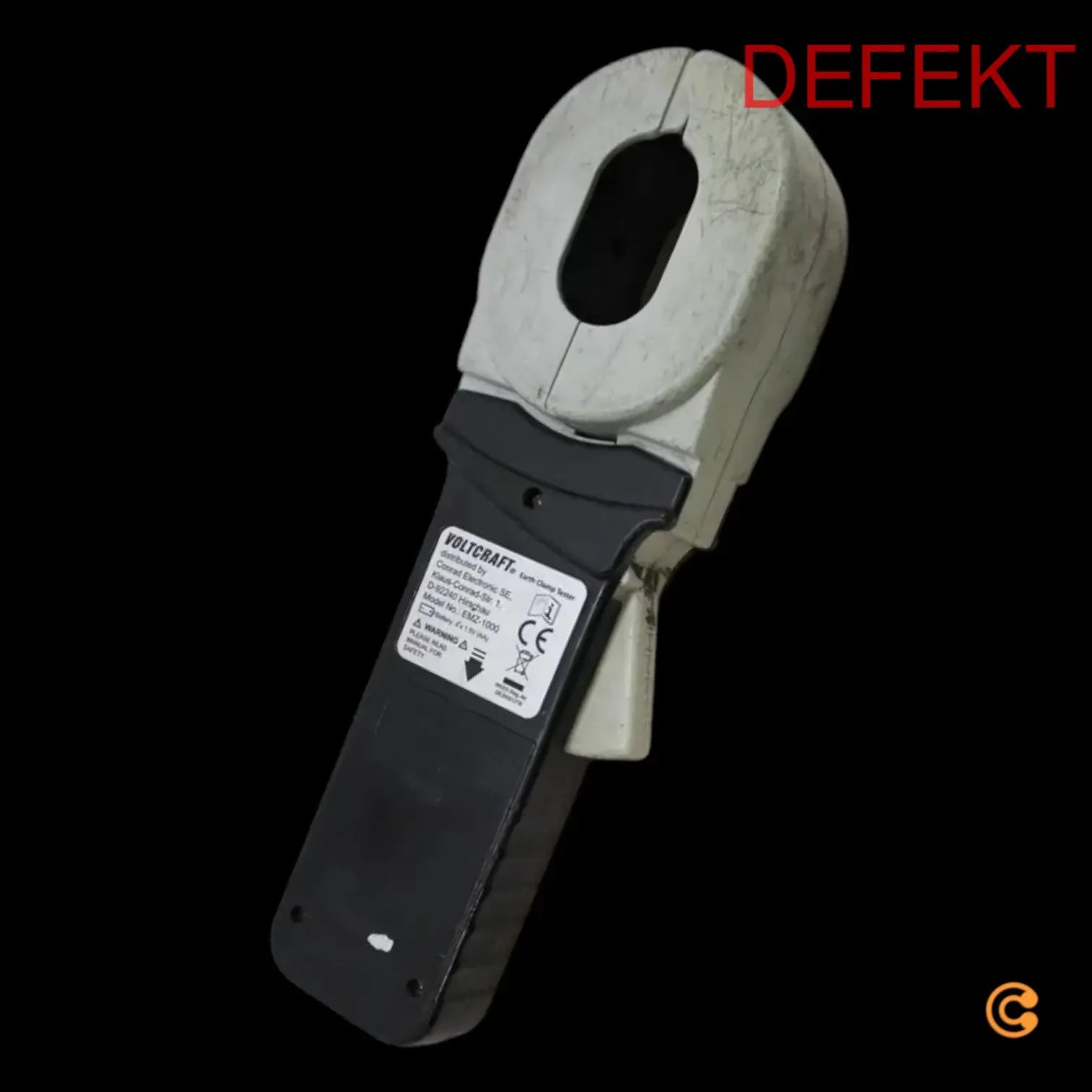 D-Ware Voltcraft Emz 1000 Erdungsmessgerät 0.01   1200 ω Messgerät Defektware - 4064161168098