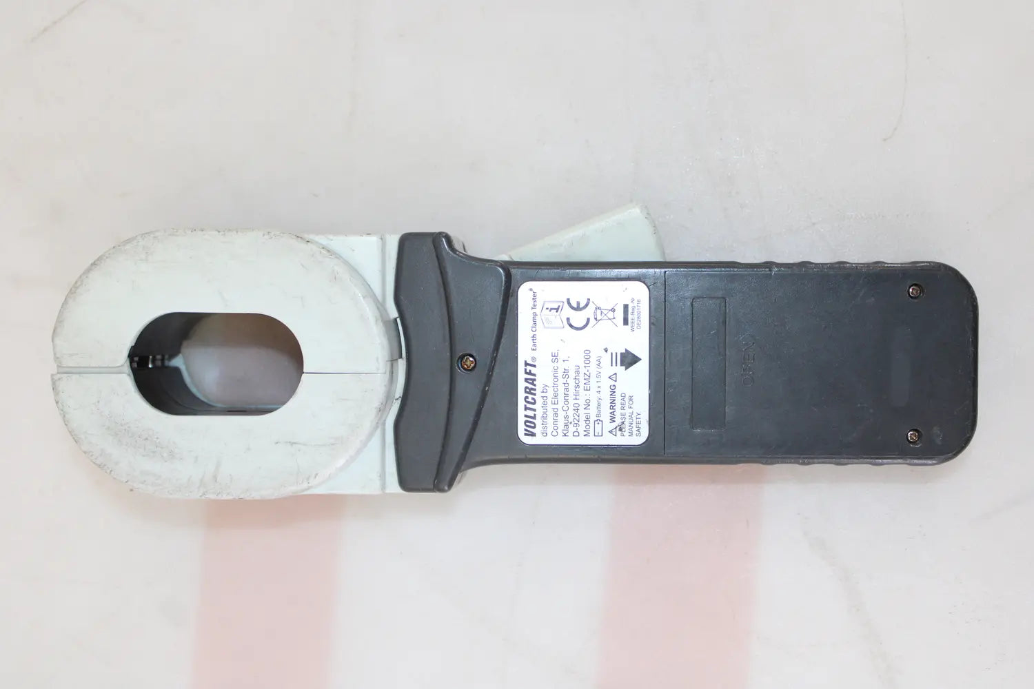 D-Ware Voltcraft Emz 1000 Erdungsmessgerät 0.01   1200 ω Messgerät Defektware504 - 4064161168098