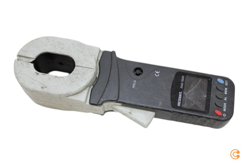 B-Ware Voltcraft Emz 1000 Erdungsmessgerät Zange Widerstandsmessgerät Siehe Text/Foto