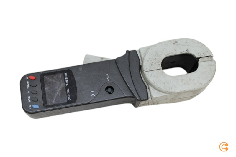 B-Ware Voltcraft Emz 1000 Erdungsmessgerät Zange Widerstandsmessgerät Siehe Text/Foto
