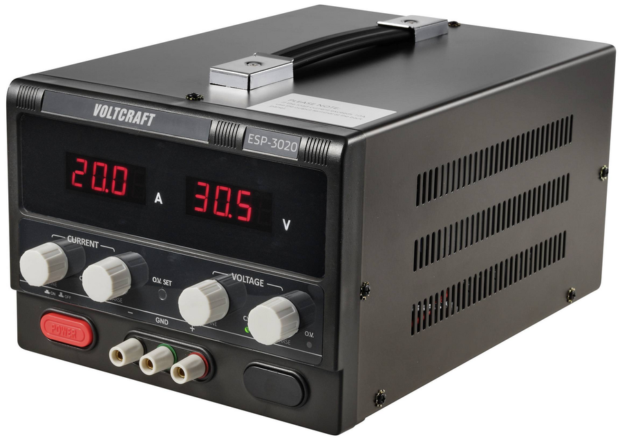 Voltcraft Labor Netztei Netzgerät Stromversorgung Esp 3020 600 W Defektware D-Ware - 4064161201948
