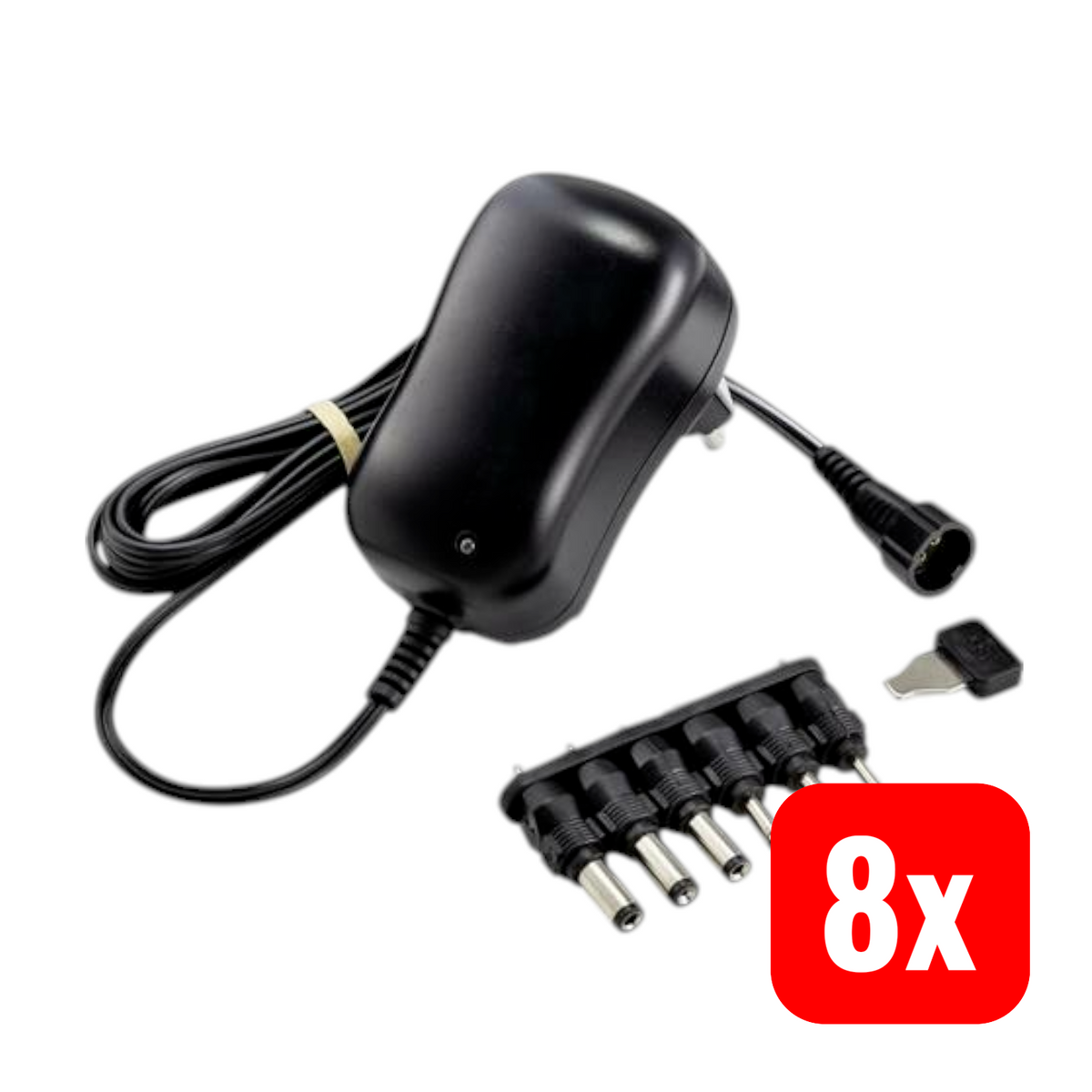 VOLTCRAFT ESPS-1000-N Steckernetzteil Netzteil Netzadapter Einstellbar 8 STÜCK - 4064161069609