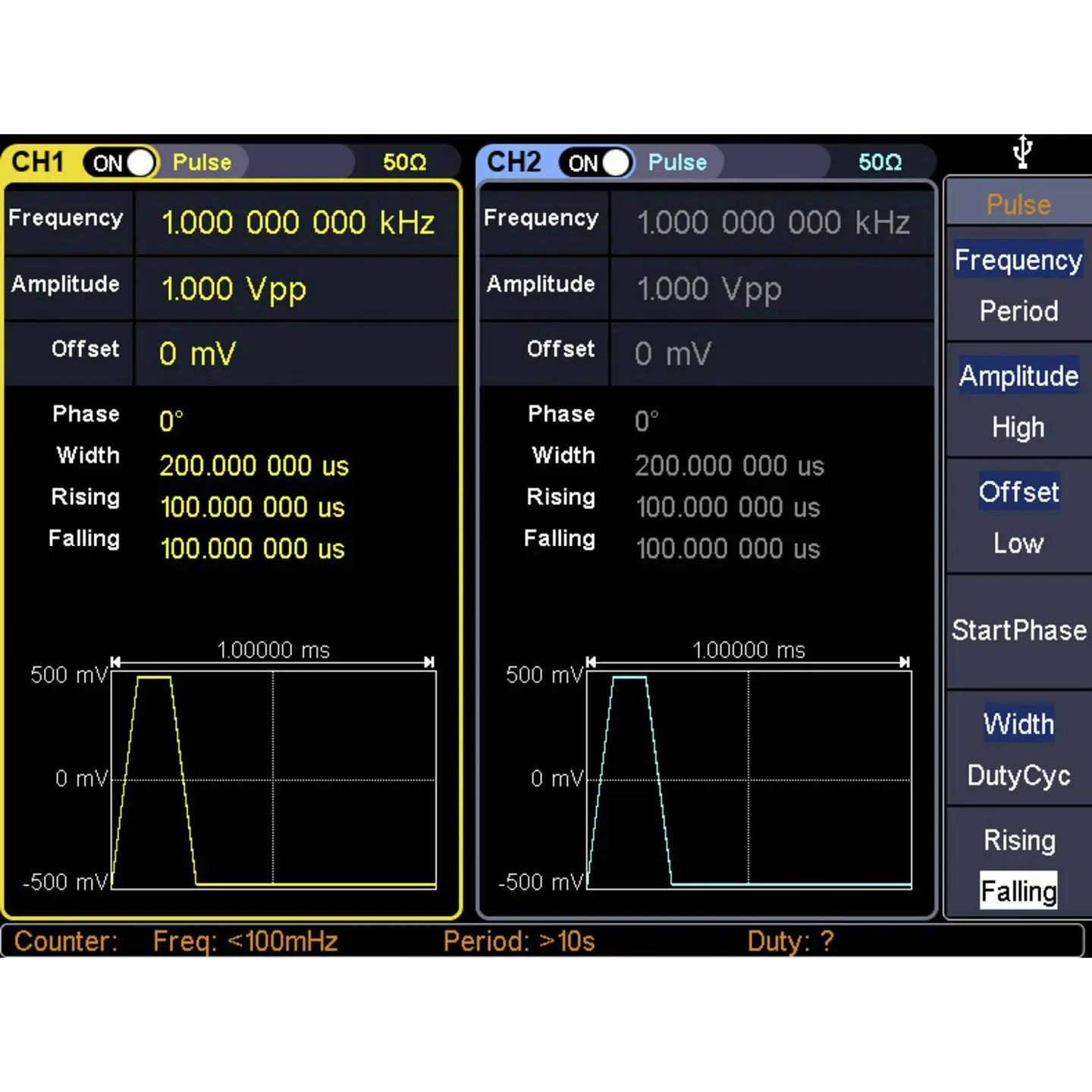 B-Ware Voltcraft Funktionsgenerator Signalgenerator Fg32502 T Netzbetrieben Dds 2 Kanal - 4053199951093