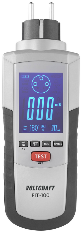 C-Ware Voltcraft Fit 100 Installationstester Vde Prüfgerät Steckdosen Siehe Text/Foto - 4064161195117