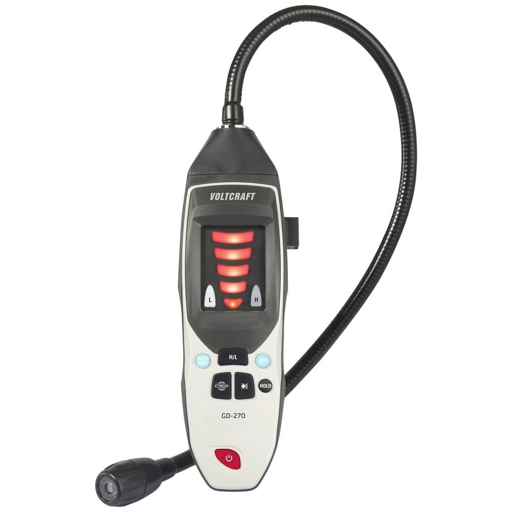 VOLTCRAFT GD-270 Gasmessgerät Detektor Gasalarm Messgerät Umwelt-Messgerät - 4064161312637