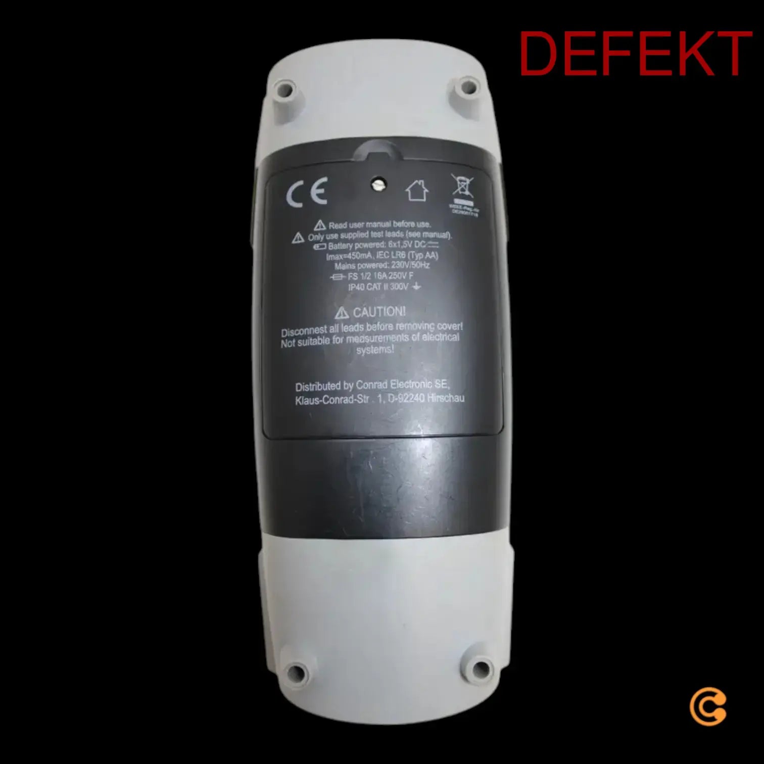 D-Ware Voltcraft Gt 6000 V2 Gerätetester Vde Prüfgerät Messgerät Testgerät Defektware - 4064161170749