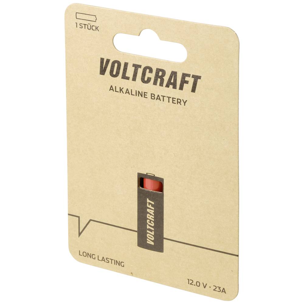 VOLTCRAFT Spezialbatterie 23A Alkali-Mangan Button-top 12V 55mAh 365 STÜCK - 4064161214429