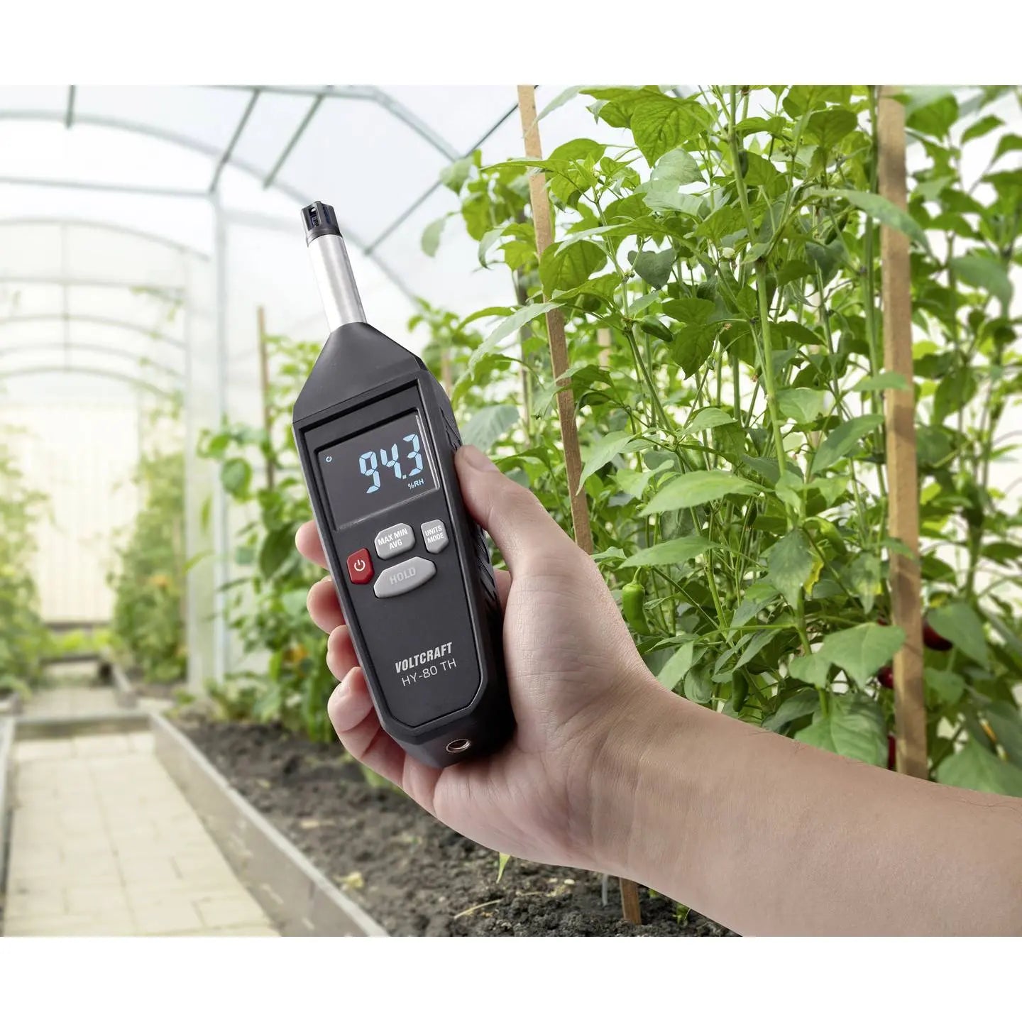 B-Ware Voltcraft Luftfeuchtemessgerät Hygrometer Hy 80 Th Temperaturmessgerät Digital - 4064161229461