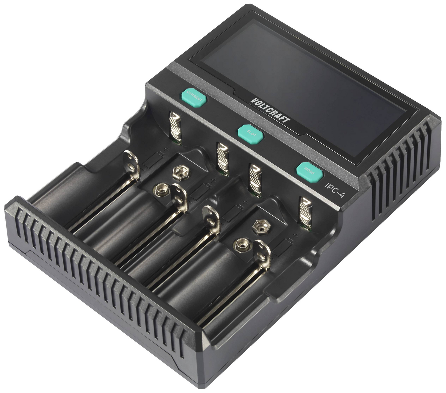 B-Ware Voltcraft Ipc 4 Rundzellen Ladegerät Ladegerät Li Ion Li Fe Po Ni Mh Ni Cd Li Fe Po4647 - 4064161255309