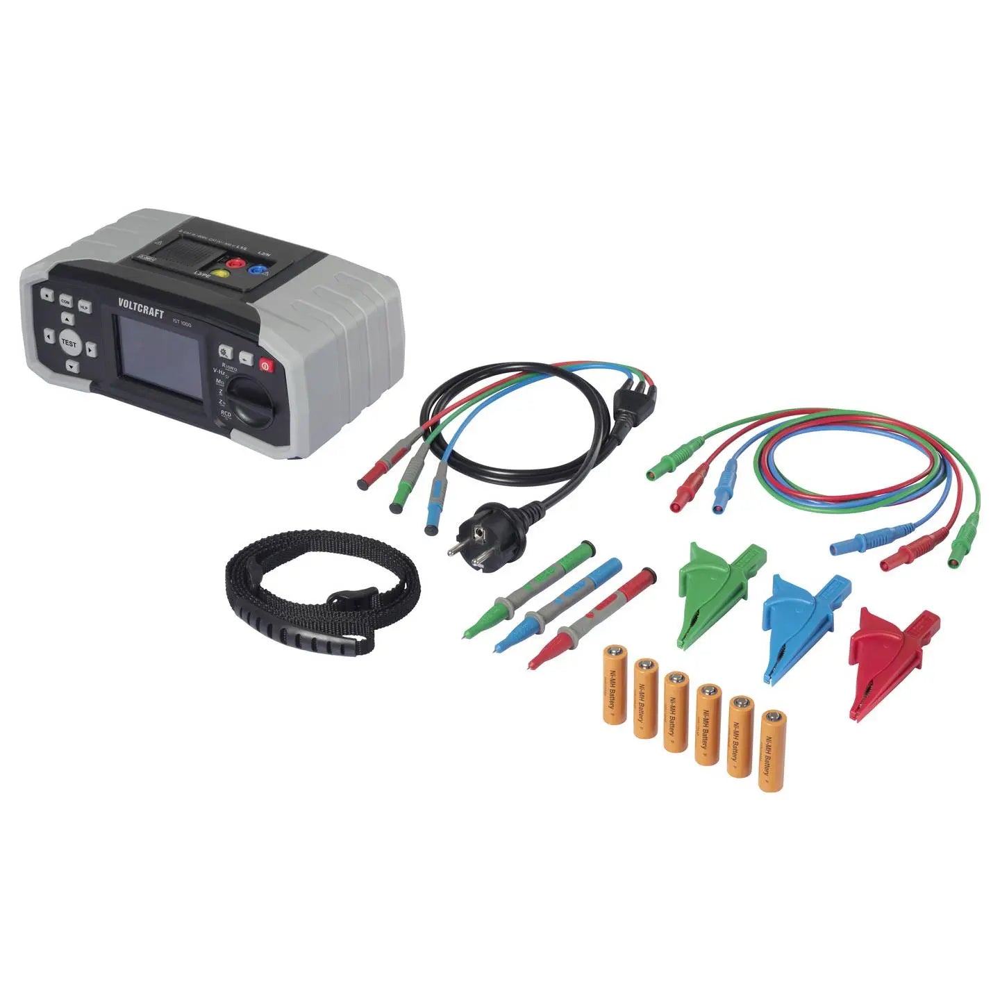 B-Ware Voltcraft Installationstester Prüfgerät Ist 1000 Vde0100 Prüfleiter Prüfkabel - 4064161311135