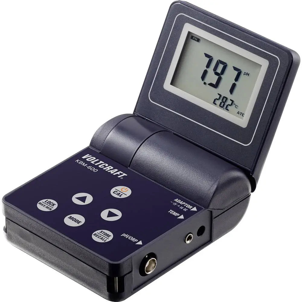 B-Ware Voltcraft Kombi Messgerät Kbm 600 P H Wert Redox Orp Temperatur Lcd Display  - 4053199571208