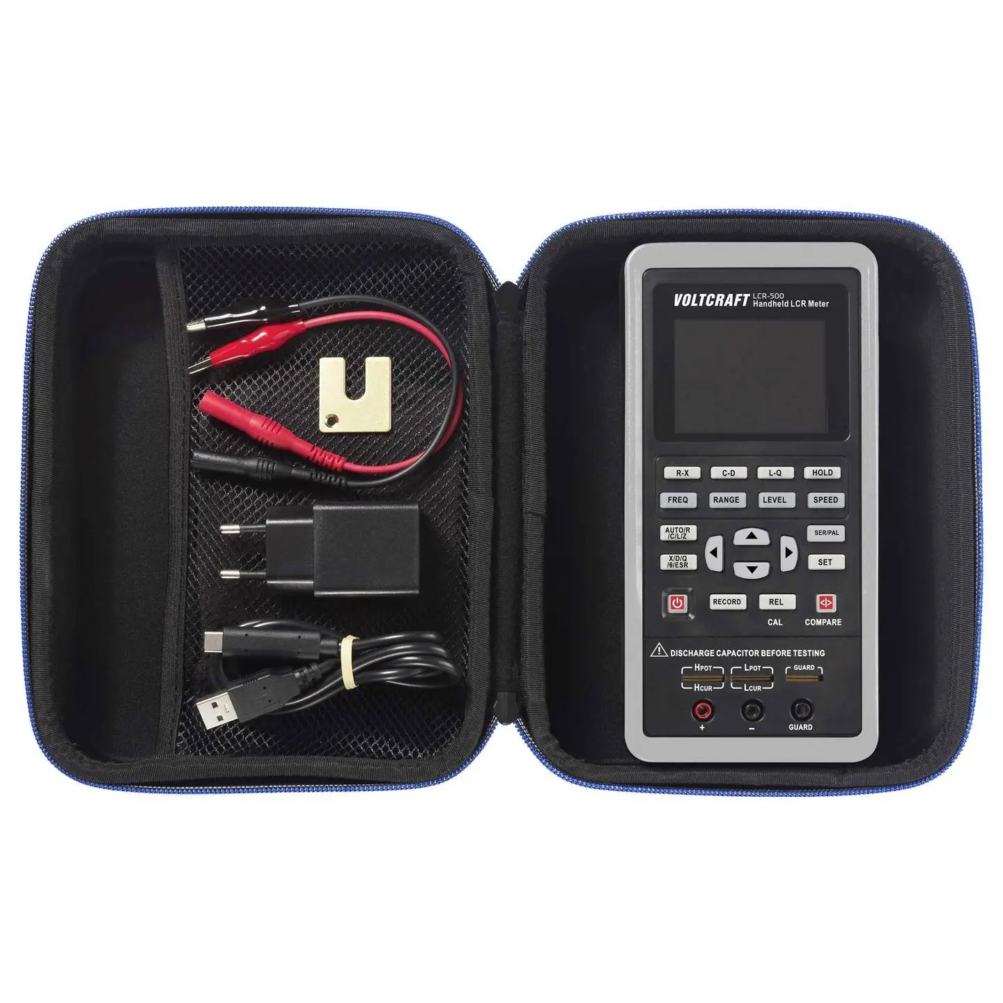 B-Ware Voltcraft Lcr Messbrücke Messgerät Multimeter Handmessgerät Digital Lcr 500 - 4064161317953