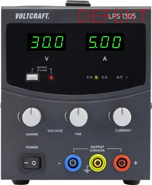 D-Ware Voltcraft Lps1305 Labornetzgerät Labornetzteil 0 5 A 150 W Defektware