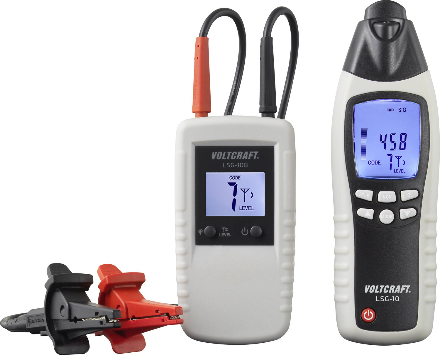 B-Ware Voltcraft Lsg 10 Leitungsmessgerät Leitungssucher Kabelsucher Messgerät Cat Iii