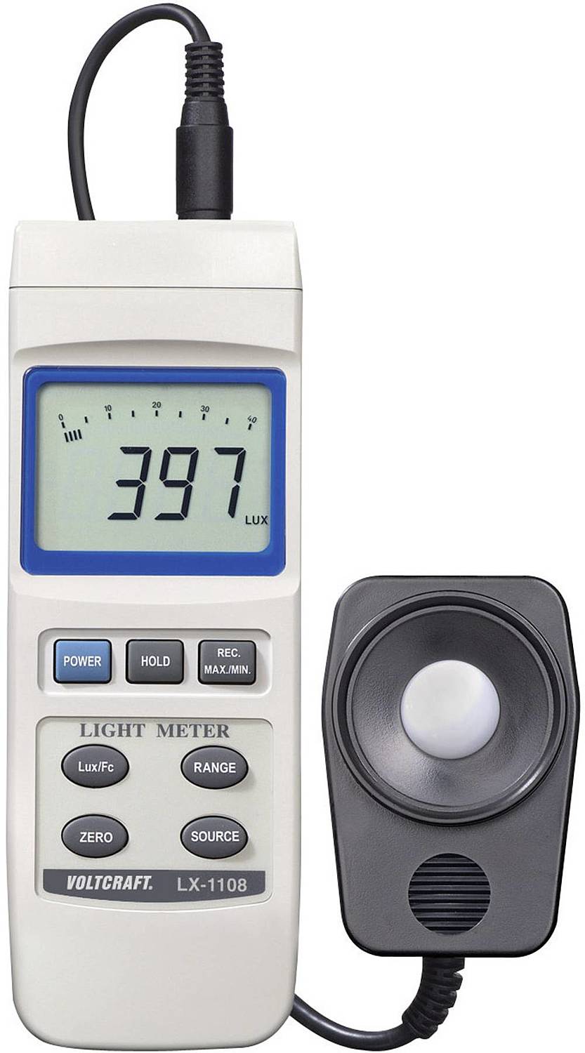 Voltcraft Lx 1108 Lux Meter Beleuchtungsmessgerät Siehe Text/Foto B-Ware - 4016138522440
