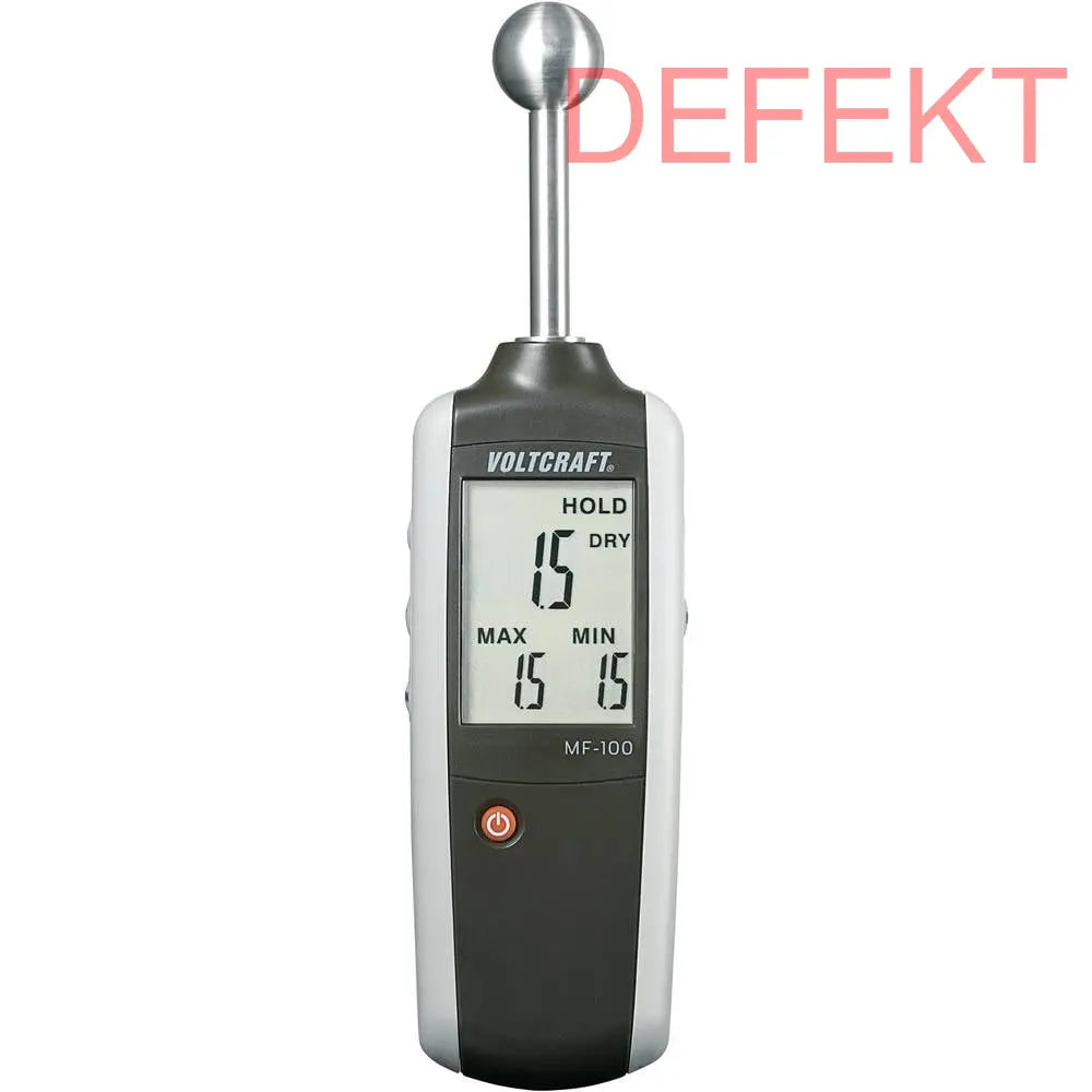 D-Ware Voltcraft Materialfeuchteindikator Feuchtigkeitsmesser Mf 100 Defektware - 4016138567496